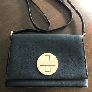 Kate Spade black cross body purse